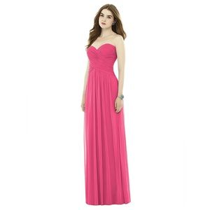 BLACK Alfred Sung Formal Prom Bridesmaids Dress Sz 6